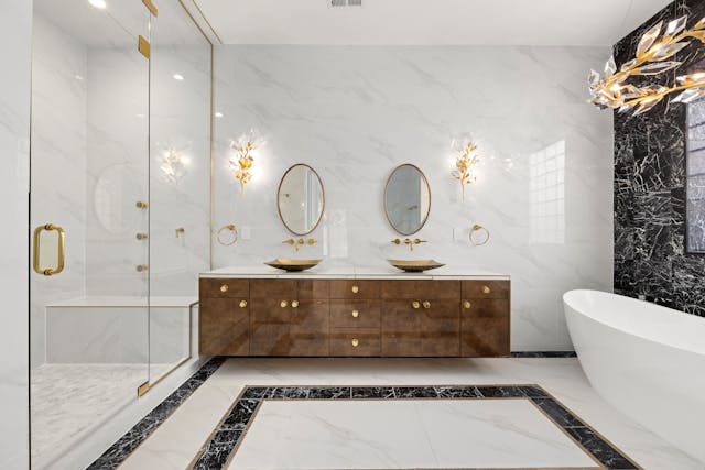 Modern banyo tasarımı